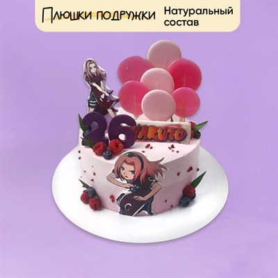 Торт Подарочный Аниме Наруто для девочек