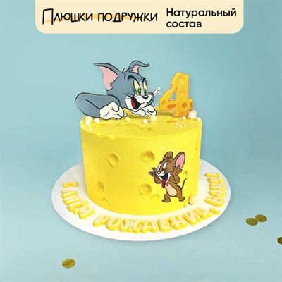 Торт Подарочный Том и Джерри 2кг Торт Подарочный Том и Джерри 2кг