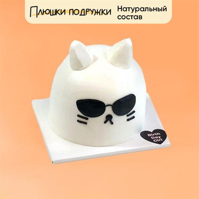 Торт Белый кот 3D Торт Белый кот 3D