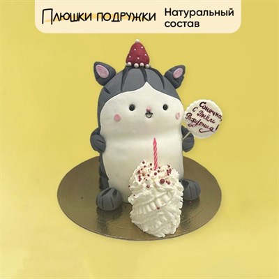 Торт Кот с тортом 3D Торт Кот с тортом 3D