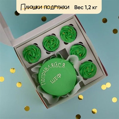 Бенто-торт и капкейки Поправляйся Шеф Бенто-торт и капкейки Поправляйся Шеф