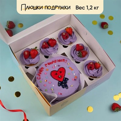 Бенто-торт и капкейки С днем рождения, любимый! Бенто-торт и капкейки С днем рождения, любимый!