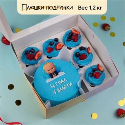Бенто-торт и капкейки Два месяца у власти Бенто-торт и капкейки Два месяца у власти