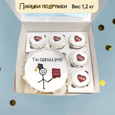 Бенто-торт и капкейки Ты сделал это! Бенто-торт и капкейки Ты сделал это!