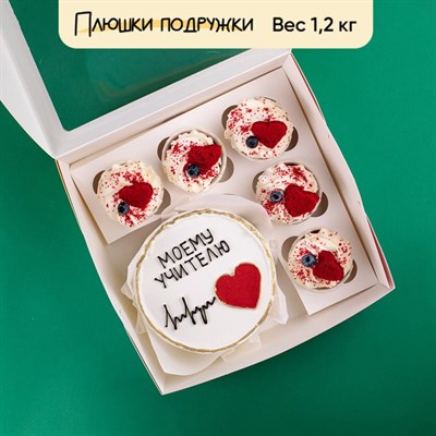 Бенто-торт с капкейками Моему учителю Бенто-торт с капкейками Моему учителю