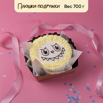 Бенто-торт для девочки "Лабубу" с рисунком