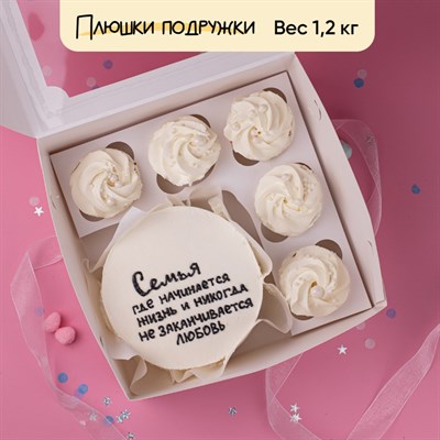 Бенто-торт и капкейки Семья где начинается жизнь Бенто-торт и капкейки Семья где начинается жизнь