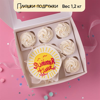 Бенто-торт и капкейки SummeR time Бенто-торт и капкейки SummeR time