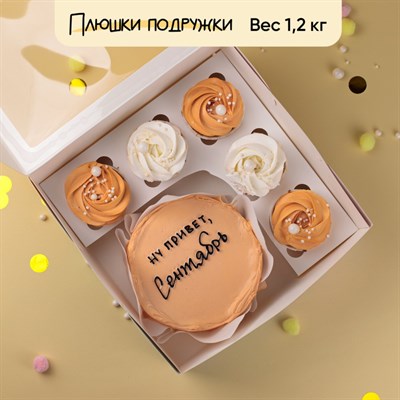 Бенто-торт и капкейки Ну привет, сентябрь! Бенто-торт и капкейки Ну привет, сентябрь!