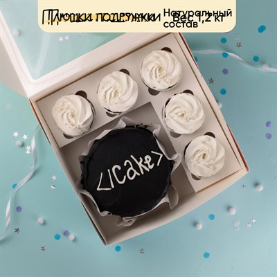 Бенто-торт и капкейки для айтишника <Cake> Бенто-торт и капкейки для айтишника <Cake>