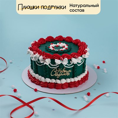 Торт на новый год "Новогодний Фейерверк"