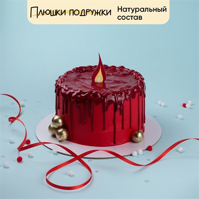 Торт на новый год "Новогоднее Пламя"