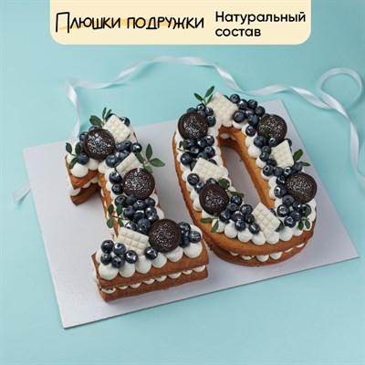 Торт цифры подарочный Яркие моменты