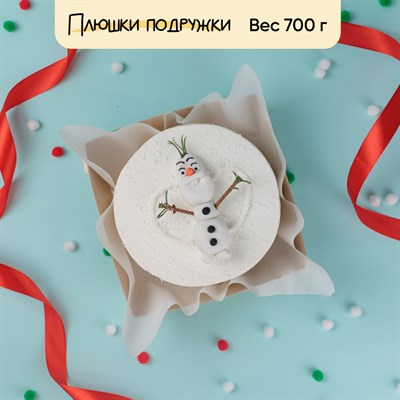Бенто-торт снеговик Олаф