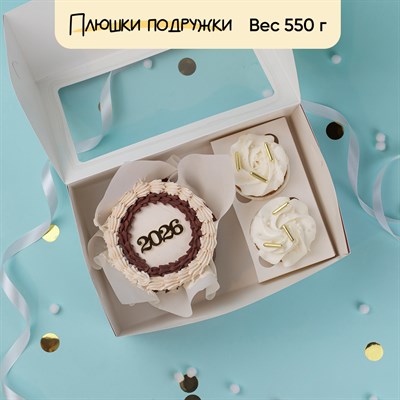 Бенто-торт мини и капкейки "2026"