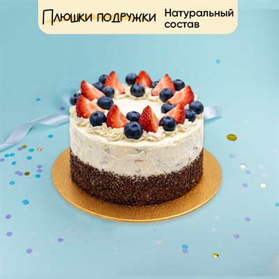 Торт Черный лес с ягодами 1850 гр