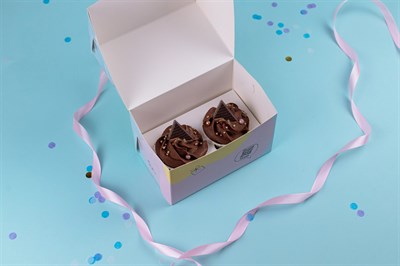 Капкейки шоколадные 2шт