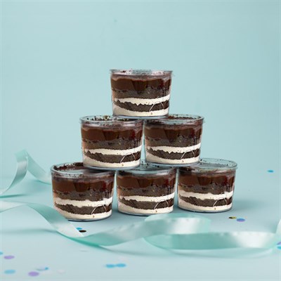 Набор трайфл черный лес 6шт