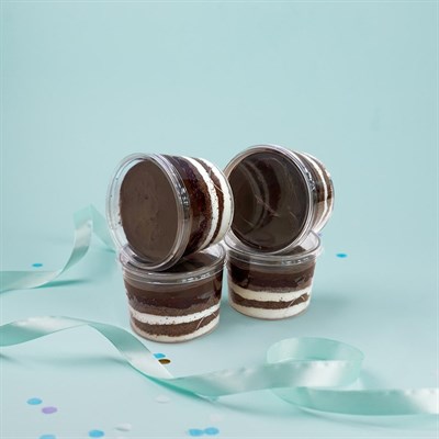 Набор трайфл черный лес 4шт