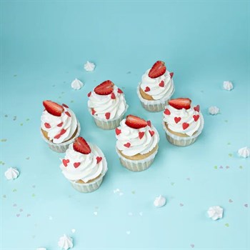 Капкейки набор 6шт С нежностью - фото 100384