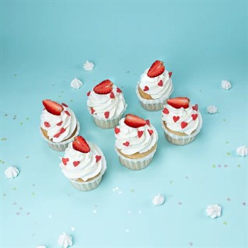 Капкейки набор 6шт С нежностью - фото 100385