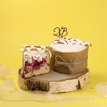 Кулич творожный с начинкой Верба 450 г - фото 103272