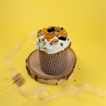 Кулич на опаре Традиционный Время Пасхи маленький - фото 103315