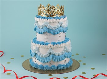 Торт  Королевский в стиле барби - фото 10435