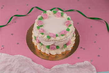 Бенто-торт Цветочный круг - фото 10451