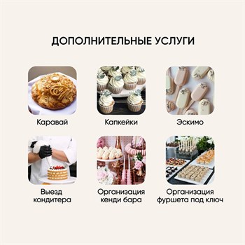Торт свадебный двухъярусный Малиновый восторг 5кг - фото 113091