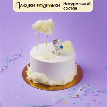 Торт для девочки Единорожка воздушная 1,8кг - фото 117814