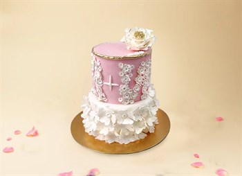 Свадебный торт Цветущий сад - фото 12360