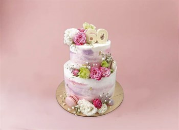 Свадебный торт Изящные формы - фото 12388