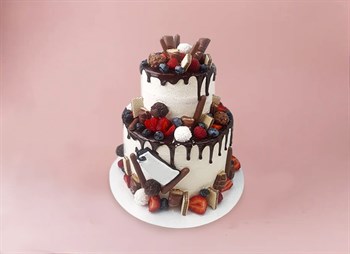 Свадебный торт Шоколадный восток - фото 12535