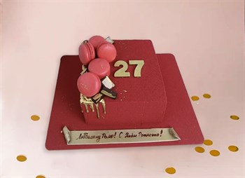 Торт подарочный Красный-классный - фото 12872