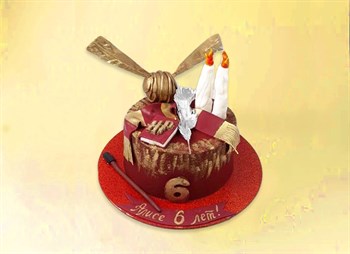 Торт подарочный Гарри Поттер Красный - фото 13155