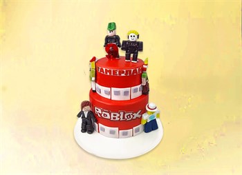 Торт подарочный Роблокс - фото 13188