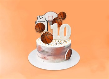 Торт подарочный Баскетболисту 2 кг - фото 13390