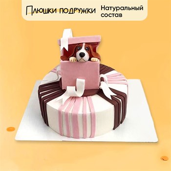 Торт Подарочный Коробка с сюрпризом - фото 139484
