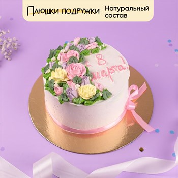торт на 8 марта