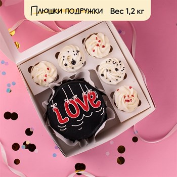 Бенто-торт и капкейки на 14 февраля Тайная Любовь - фото 142948