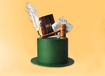 Торт корпоративный День юриста 2кг - фото 14930