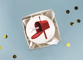 Бенто-торт Почтовое послание с вашей надписью - фото 16160