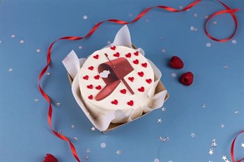 Бенто-торт Почтовое послание с вашей надписью - фото 16210