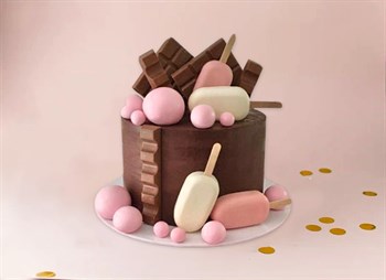 Торт Подарочный Сладкоежка 2кг - фото 16240