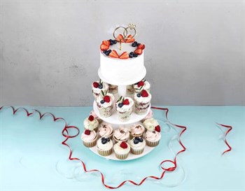 Свадебный сет Ягодный десертами микс - фото 17036