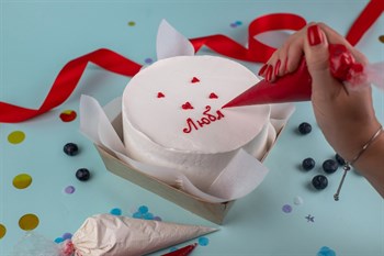 Бенто-торт и капкейки Сделай сам с ягодами - фото 40676