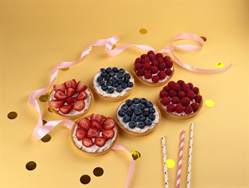 Тарталетки с ягодами,  6шт - фото 46612