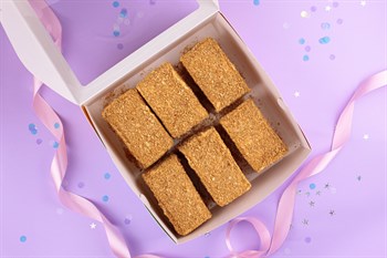 Медовик пирожные 6шт - фото 47566