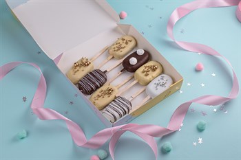 Эскимо пирожное  золотой микс 8шт - фото 48146